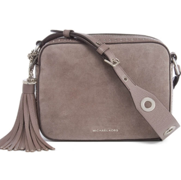 Michael Kors Handbags - 🆕MK✴BROOKLYN LEATHER /SUEDE CROSSBODY BAG